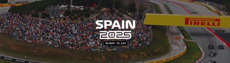 زمانبندی فرمول 1 گرند پری اسپانیا 2025 | برنامه کامل مسابقات زمان‌بندی دقیقه