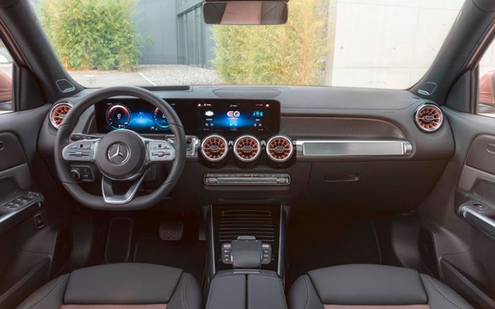  داشبورد دیجیتالی مرسدس بنز EQB260 مدل ۲۰۲۴ – Mercedes-Benz EQB260 Dashboard 
