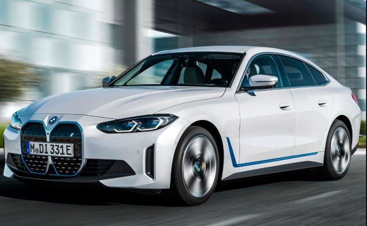 نمای جلو BMW i4 eDrive35 بی‌ام‌و آی۴ – BMW i4 eDrive35 front view
