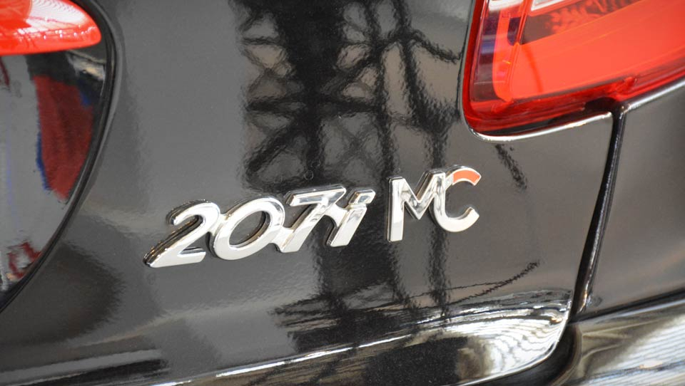  آرم Peugeot 207 MC و لوگو پژو 207 اتومات MC 