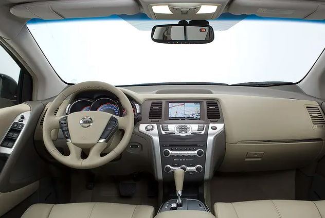 داشبورد نیسان مورانو LE مدل 2009-2012، کابین لوکس و راحت. (Nissan Murano LE 2009-2012 Dashboard Interior, Luxurious and