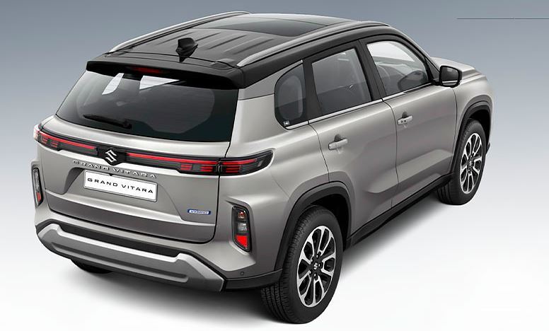  نمای عقب سوزوکی گراند ویتارا هیبرید دودیفرانسیل ۲۰۲۳ –2025 Suzuki Grand Vitara Hybrid ۴WD Rear View 
