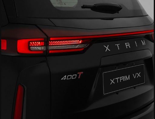  نمای عقب اکستریم Xtrim VX با طراحی اسپرت و سپر عضلانی 