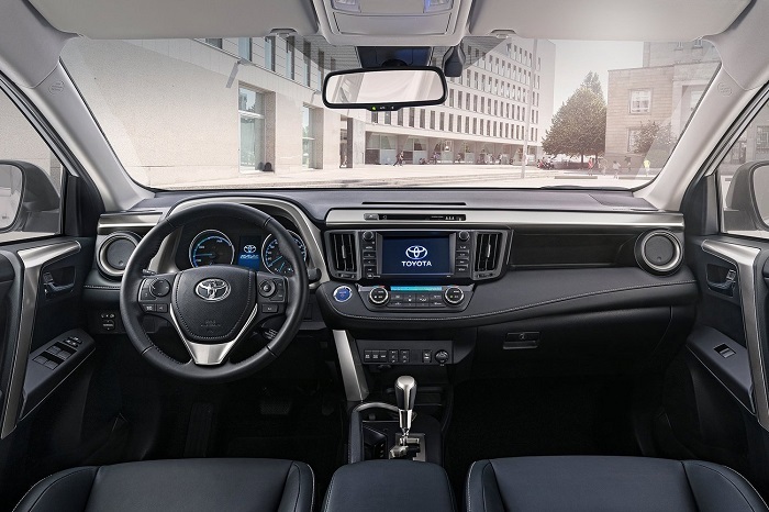  داشبورد تویوتا راوفور(Toyota RAV4) 2.5 لیتر دو دیفرانسیل سال 2016 - 2018 