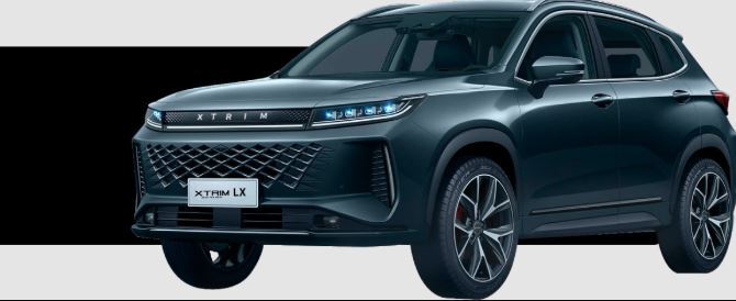  مدل XTRIM LX (اکستریم LX) مشکی با ظاهری لوکس، چراغ‌های ماتریکسی و جلوپنجره کرومی 