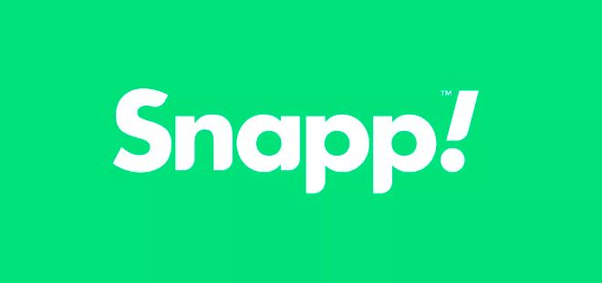 لوگوی رسمی تاکسی اینترنتی اسنپ (Snapp)؛ بزرگترین سامانه حملونقل آنلاین در ایران با خدمات گسترده، اپلیکیشن موبایل، رانندگان فعال و پوشش سراسری در شهرهای مختلف کشور