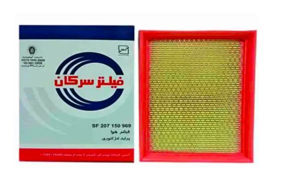 تصویر فیلتر هوای سرکان مدل SF 207150969 مناسب برای پراید با بهترین و پایینترین قیمت بازار 